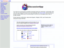 Tablet Screenshot of disc.yourwebapps.com